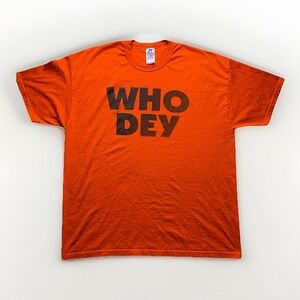 Vintage 90s Russell Cincinnati Bengals T-Shirt 2XL Relaxed Fit Short Sleeve Tee